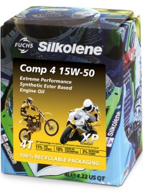 Silkolene Comp 4 15W-50 XP Synthetic Ester Based Engine Oil